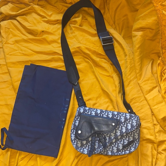 Dior Oblique Cross body Pouch - Picture 1 of 6